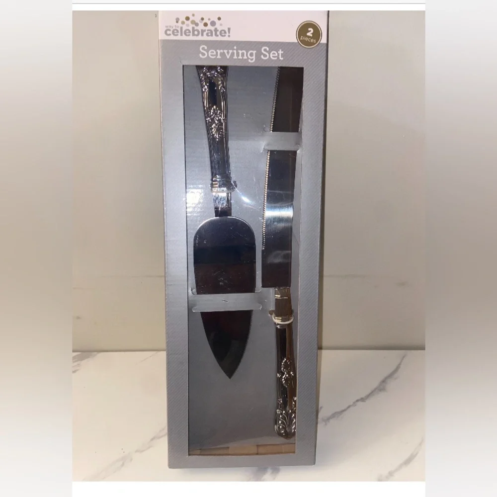 Wedding Cake Serving Set